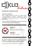 cyklodílna - pozvánka