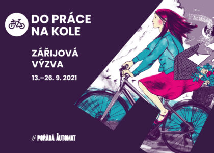 Zářijová výzva Do práce na kole už po páté motivuje k pohybu i zájmu o životní prostředí