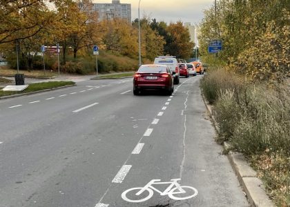 Sbíráme zpětnou vazbu k pražským cyklopruhům