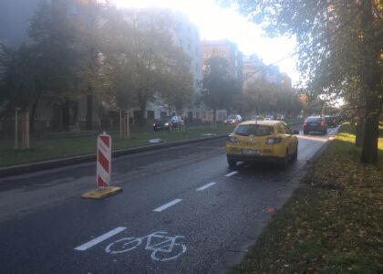 Ochranný cyklopruh v Patočkově bude smazán, Auto*Mat požaduje cyklostezku