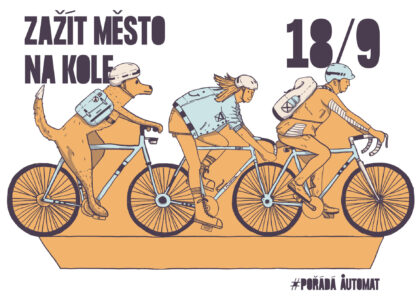 Zažít město na kole aneb Potulná cykloporadna s AutoMatem 18. září